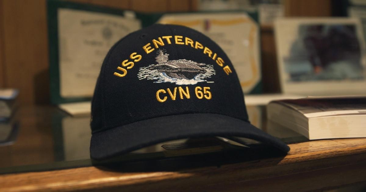 USS ENTERPRISE CVN-65 US NAVY SHIP HAT OFFICIALLY LICENSED BALL