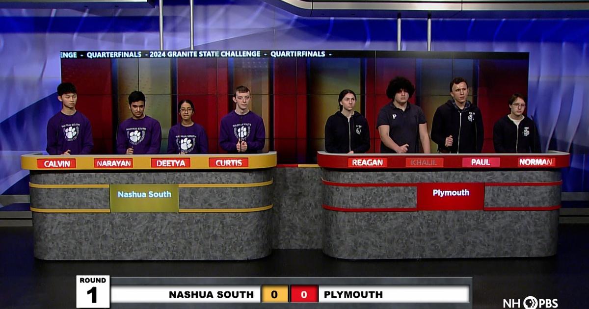 Granite State Challenge QF Plymouth Vs Nashua South Season 42  