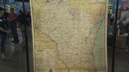 Video thumbnail: Antiques Roadshow Appraisal: 1904 Official Railroad Map of Wisconsin