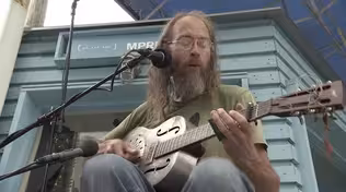 Charlie Parr at the Fair