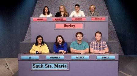 Video thumbnail: High School Bowl 4220: Hurley vs Sault Ste. Marie