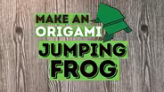 Origami: The Jumping Frog