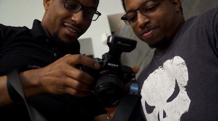 Video thumbnail: Visibly Speaking: NC's Inclusive Public Art Project Black Light Project | Haliwa-Saponi