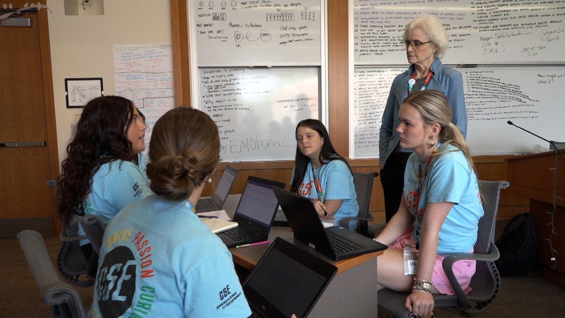 Students Praise Governor's School for Entrepreneurs