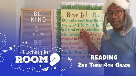 Video thumbnail: Teaching in Room 9 Using Text Evidence to Draw Conclusions | 2nd-4th Reading
