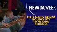 Ellis Family brings Holiday Joy to Nevada Schools
