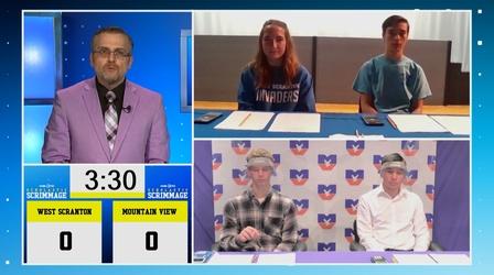 Video thumbnail: Scholastic Scrimmage West Scranton vs. Mountain View
