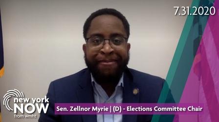 Video thumbnail: New York NOW Senator Zellnor Myrie on Elections, Voting Reforms