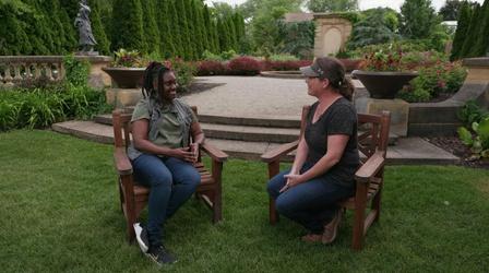 Video thumbnail: Wisconsin Life Angela Fitzgerald Strolls Around Paine Art Center & Gardens