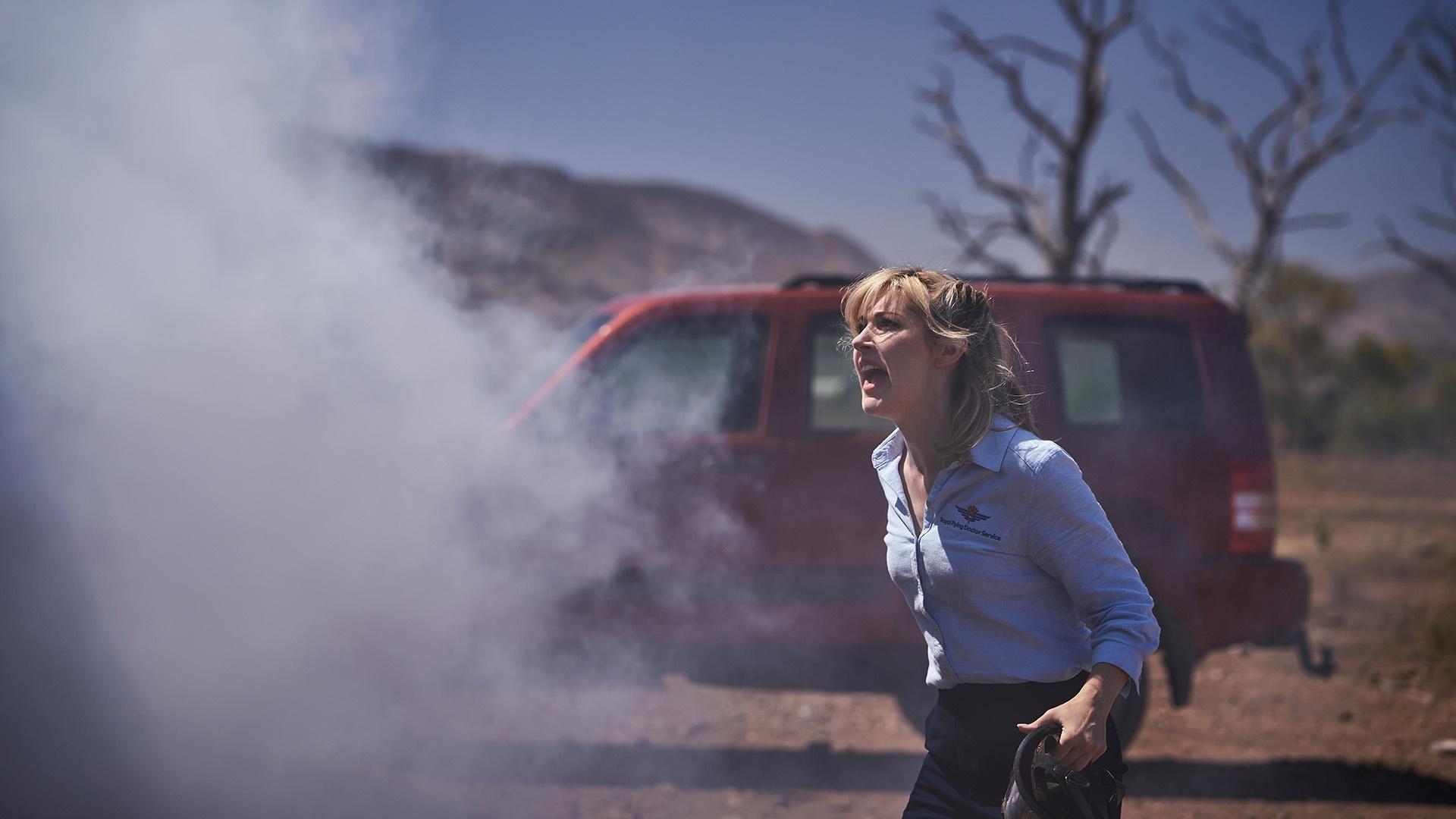 The RFDS team faces a life and death situation which ends up threatening one of their own.