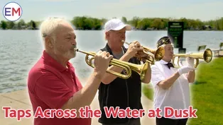 Taps Across the Water at Dusk