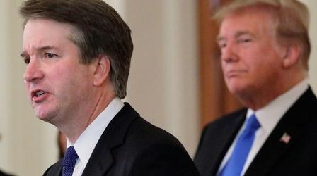 Video thumbnail: PBS NewsHour Kavanaugh allegations scramble confirmation outlook