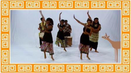Video thumbnail: rootle Rootle Learns about African Dance with Collage Dance Co.!