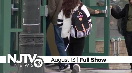 Video thumbnail: NJTV News NJTV News: August 13, 2020