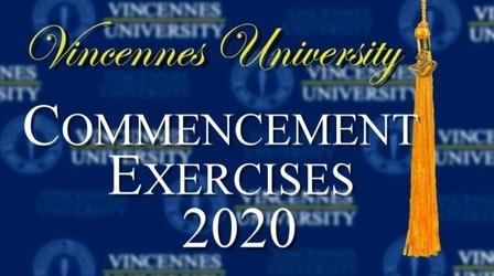 Video thumbnail: WVUT Special Events VU Commencement 2020 ASL Aviation Distance Edu VUJC Military