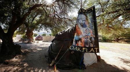 Video thumbnail: PBS NewsHour In AZ, a struggle over a sacred site of the Apache tribe