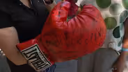 Appraisal: Autographed Boxing Glove, ca. 1990