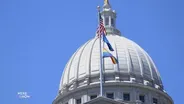 Pride Flag Raised Over State Capitol