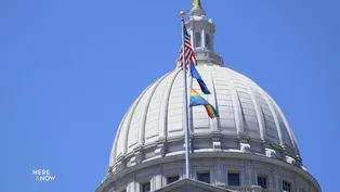 Pride Flag Raised Over State Capitol