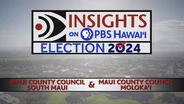 8/22/24 General Election: Maui County Council - South Maui and Molokaʻi Seats