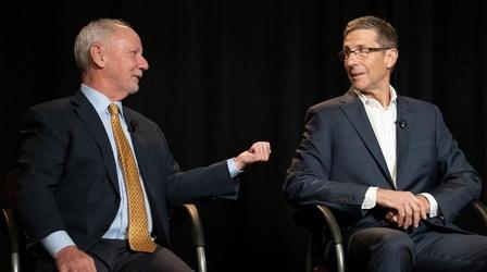 Video thumbnail: Aaron Harber: Your Decision 2022 CO St Tr Race: Dave Young (D) vs. Lang Sias (R)