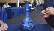 Appraisal: Mooncroft Cornflower Vase, ca. 1935
