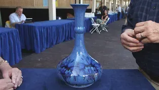 Appraisal: Mooncroft Cornflower Vase, ca. 1935