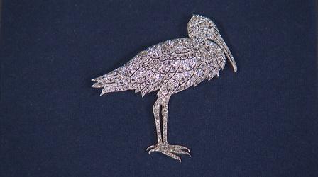 Video thumbnail: Antiques Roadshow Appraisal: French Platinum and Diamond Pin, ca. 1930