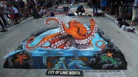 Video thumbnail: Art Loft Episode 523- Lake Worth Street Painting Festival and more!