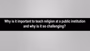 Religion at a Public Institution (Expanded Edition)