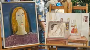 Appraisal: Mary Hackett Oil Paintings, ca. 1980