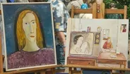 Appraisal: Mary Hackett Oil Paintings, ca. 1980