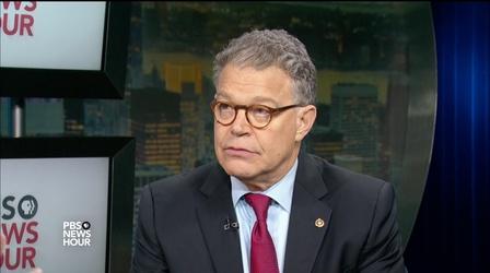 Video thumbnail: PBS NewsHour Sen. Al Franken on having a sense of humor in the Senate