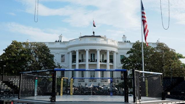 UFC at White House spotlights Trump's partnership with White
