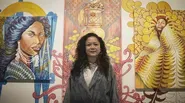 Painter Represents Indigenous People Around the World