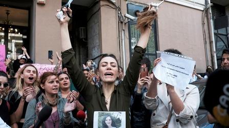 Video thumbnail: PBS NewsHour News Wrap: U.S. sanctions Iran's 'morality police'