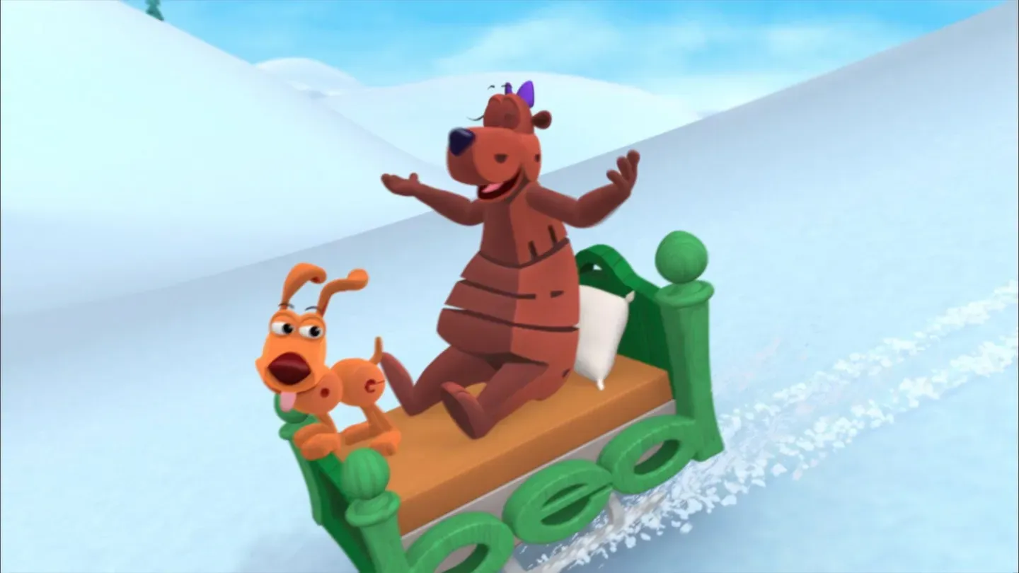 Bear's Bed Sled/Sh-Sh-Shark!
