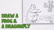 Frog and a Dragonfly