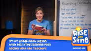 Math Susanna Post Racing with the Teachers