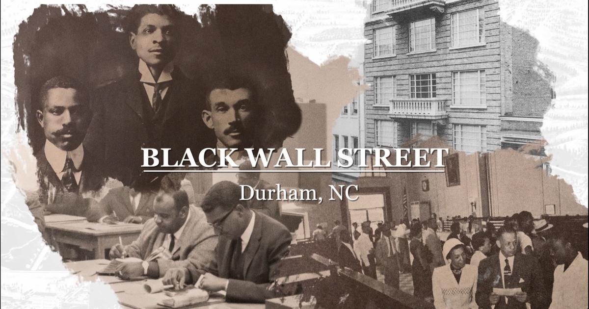 Black Issues Forum | Black Wall Street - Durham | PBS