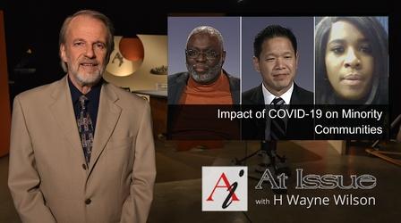 Video thumbnail: At Issue S32 E41: Impact of COVID-19 on Minority Communities