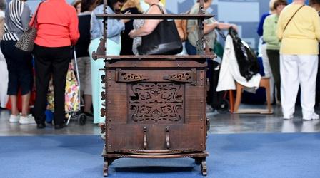 Video thumbnail: Antiques Roadshow Appraisal: Charles Rohlfs Music Stand, ca. 1905