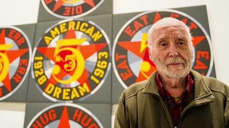 Video thumbnail: PBS NewsHour The complicated life and legacy of artist Robert Indiana