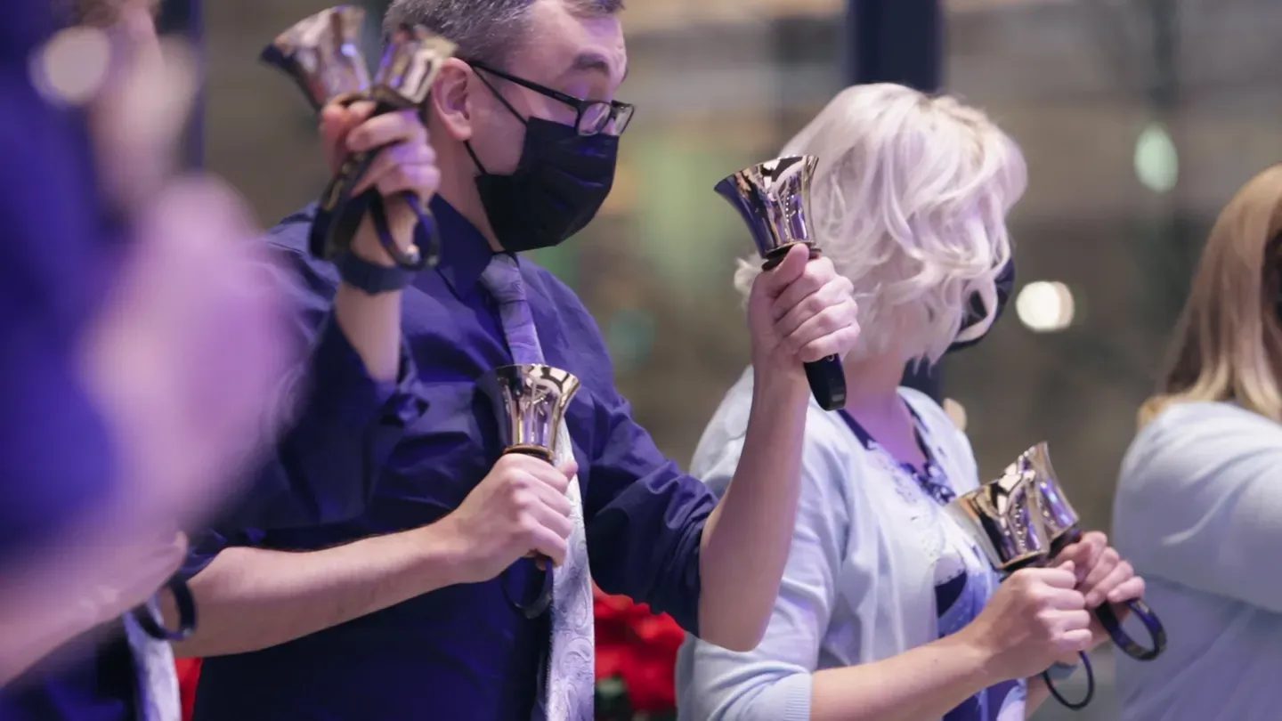 Behind the scenes with the Twin Cities Bronze handbell choir