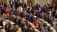2023 Session begins, Capitol reporters, First Term lawmaker