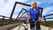 Bike Trails Woodward over High Trestle Bridge to Fat Tire