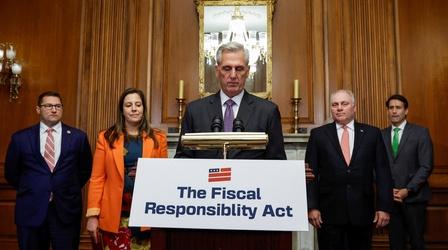 Video thumbnail: PBS NewsHour Bill to raise debt ceiling awaits final passage in Senate