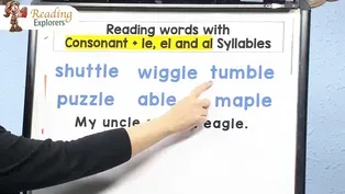 2-376: Introducing the Consonant + 'le' Syllable