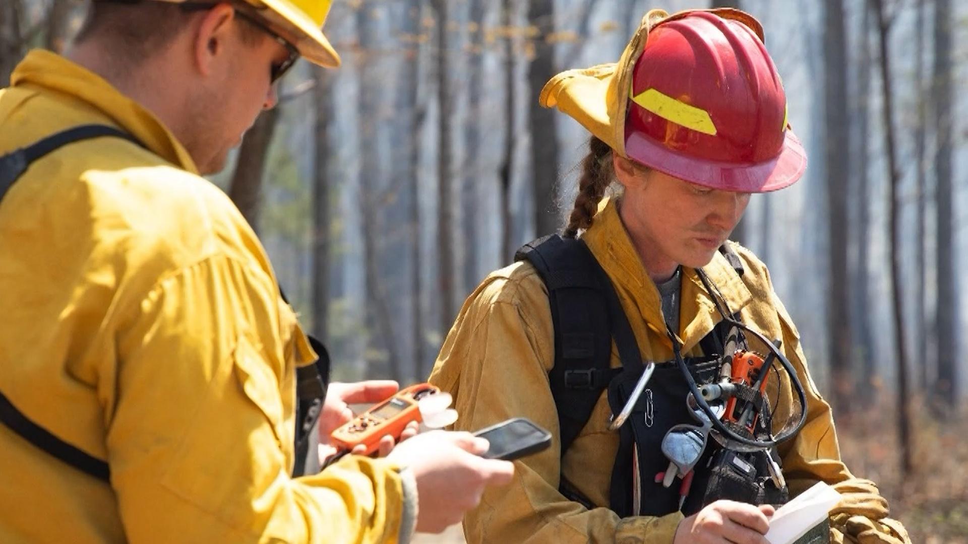 Wildfire Firefighters Discuss Need for Benefits