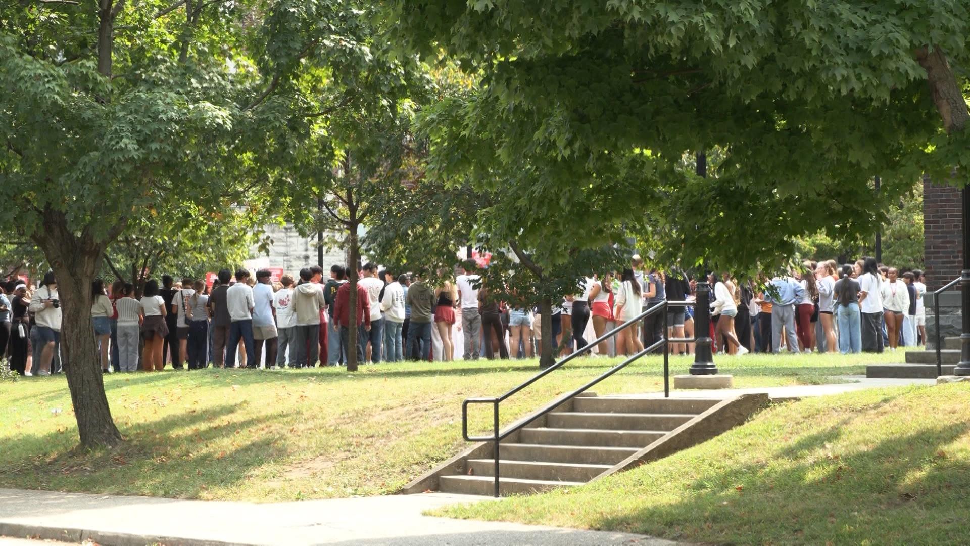 Students Demand Action Rally in Support of Assault Weapon Ban